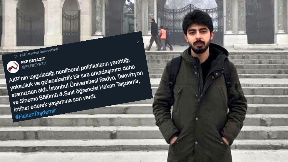 &Uuml;niversite &ouml;ğrencisi intihar etti