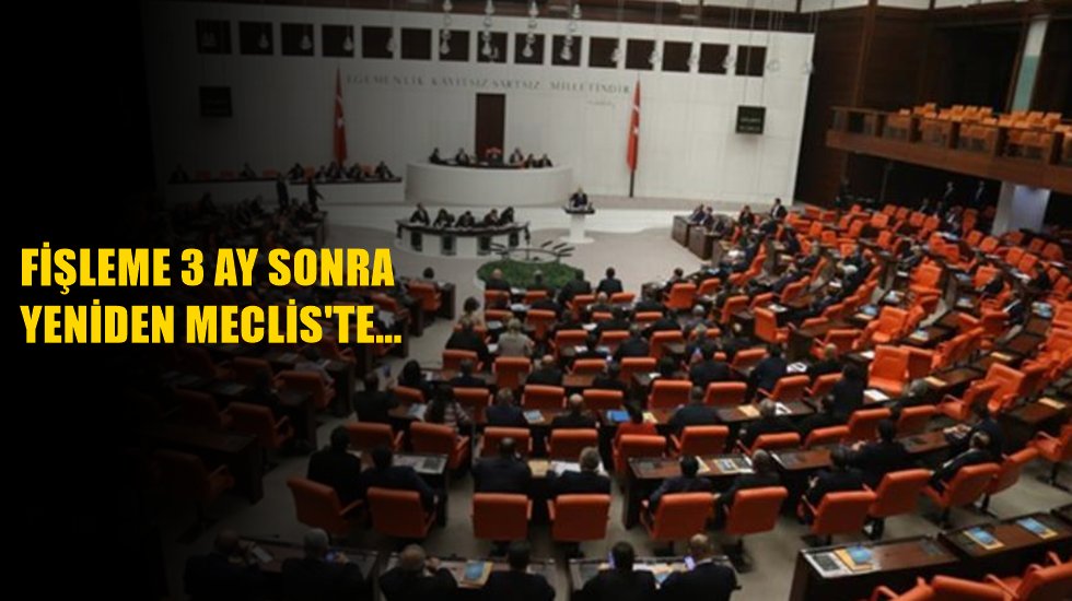 AKP&rsquo;nin tepkiler &uuml;zerine 3 ay &ouml;nce geri &ccedil;ektiği &lsquo;fişleme&rsquo; tekrar Meclis&rsquo;te