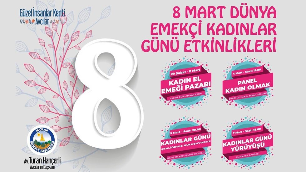 Avcılar Belediyesinden Festival Tadında 8 Mart Kutlamaları
