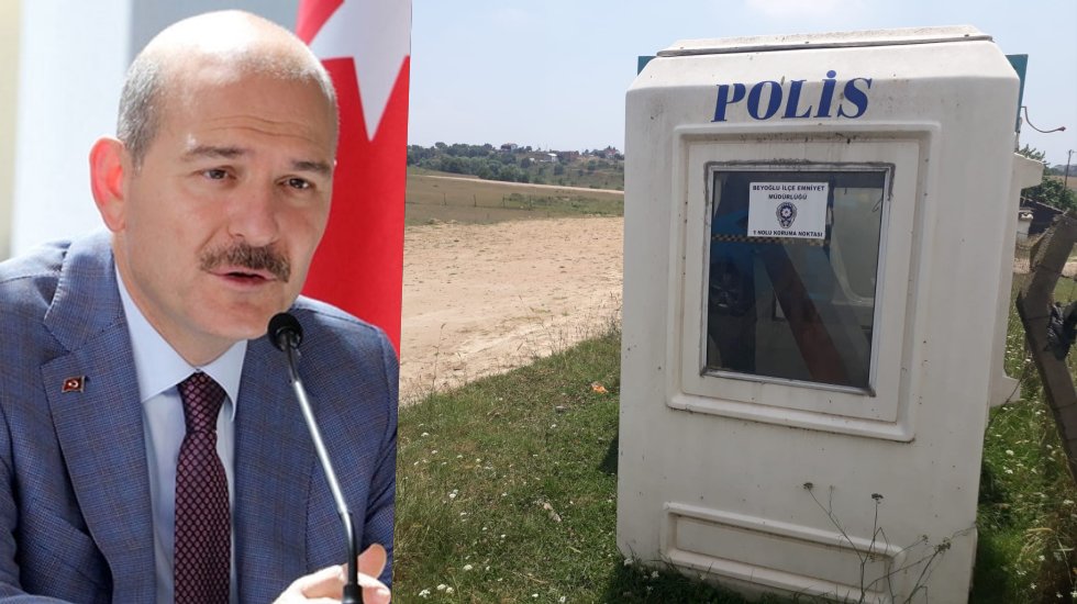 Bakan Soylu'dan esrarengiz 'polis kabini' i&ccedil;in 'Libya'lı a&ccedil;ıklama