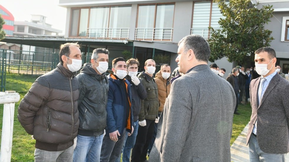 Başkan Bozkurt’tan özveriyle çalışan saha ekibine destek