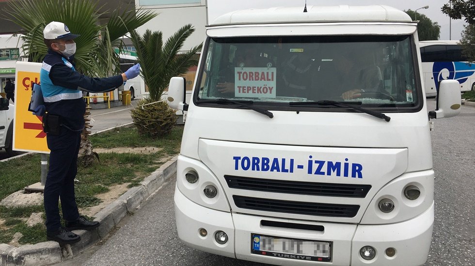 B&uuml;y&uuml;kşehir&rsquo;den İzmir otogarında denetim