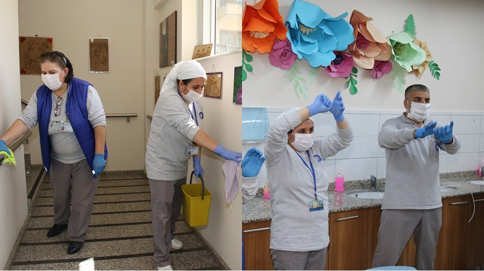 Büyükşehir huzurevinde önlemleri artırdı