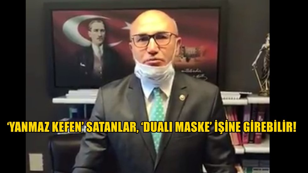 CHP&rsquo;li Tanal&rsquo;dan &lsquo;Dualı Koronavir&uuml;s Maskesi&rsquo; uyarısı