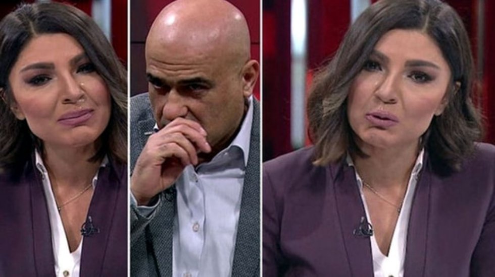 CNN T&Uuml;RK spikeri canlı yayında g&ouml;zyaşlarını tutamadı