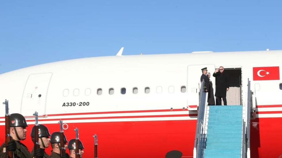 Cumhurbaşkanı Erdoğan Rusya&rsquo;ya gitti