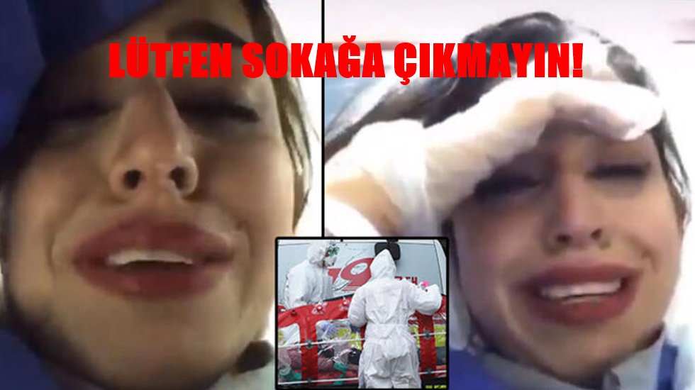 G&ouml;zlerinin &ouml;n&uuml;nde y&uuml;zlerce kişi &ouml;len hemşire ağlayarak yalvardı