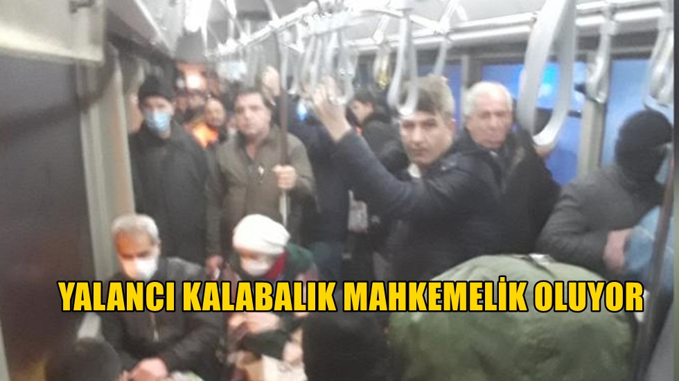 İBB&rsquo;DEN otob&uuml;ste kasten yaratılan kasıtlı yoğunluğa su&ccedil; duyurusu