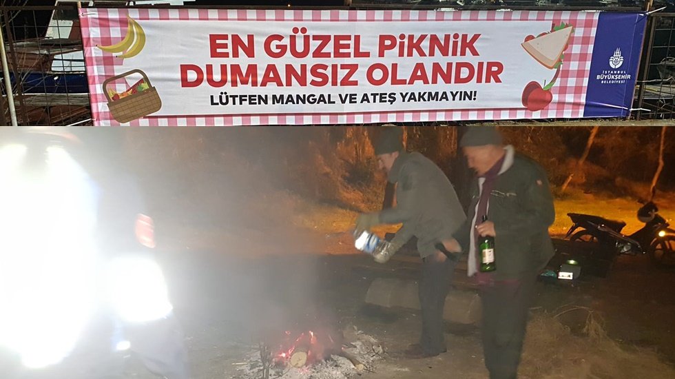 İstanbullulardan sahil ve parklarda yapılan mangal denetimine tam destek