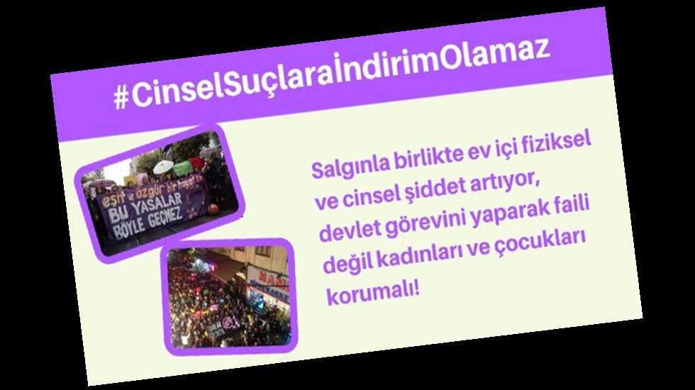 Kadın &Ouml;rg&uuml;tlerinden ortak a&ccedil;ıklama