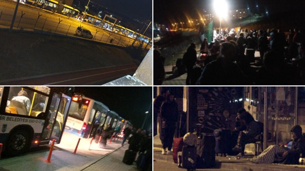 Karantina ilan edilen yurt&rsquo;ta &ouml;ğrenciler gece yarısı yurttan &ccedil;ıkarıldı