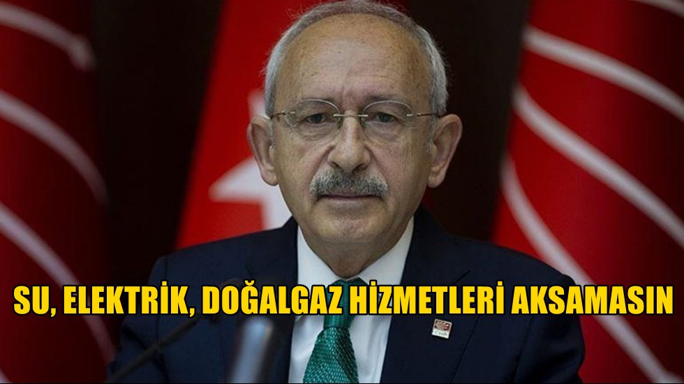 Kılı&ccedil;daroğlu&rsquo;ndan &lsquo;CHP&rsquo;li belediyelere salgın&rsquo; talimatı