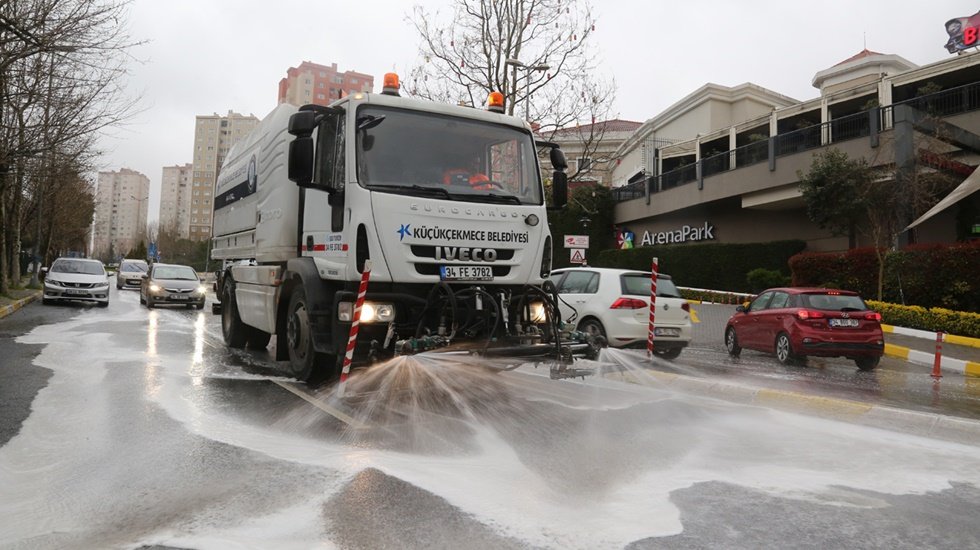 Küçükçekmece Belediyesi, pandemiyle mücadele çalışmalarını kamuoyu ile paylaştı