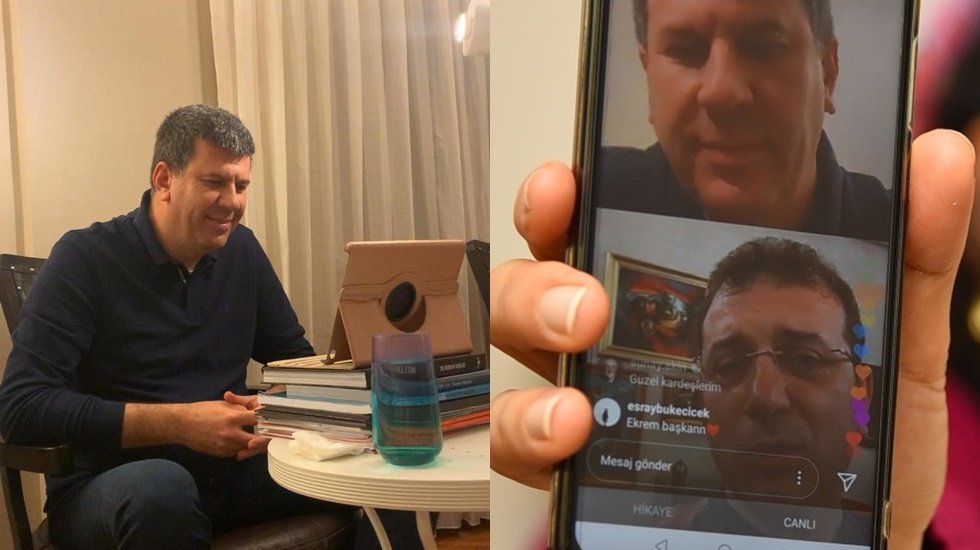 Odabaşı’nın konuğu, İmamoğlu oldu