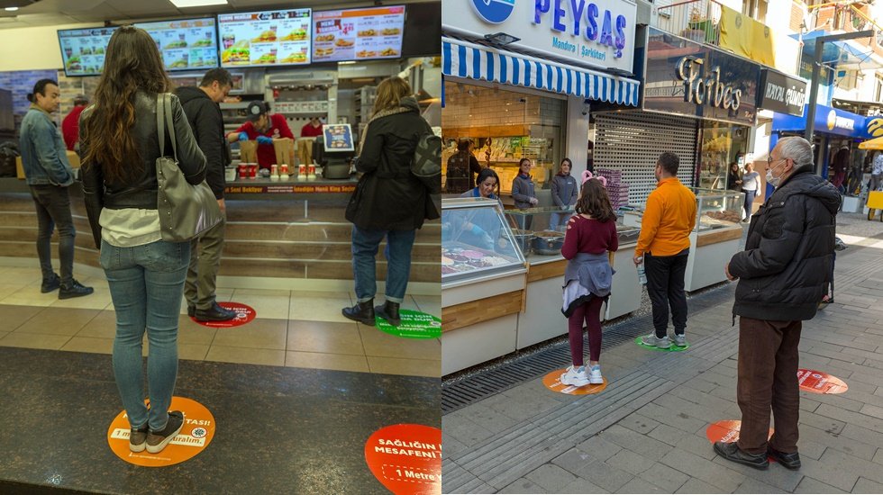 Omicron varyantının bulaşma hızı sosyal mesafeyi 3 metreye kadar &ccedil;ıkarttı