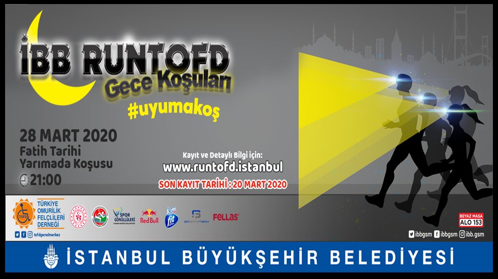 Tarihi Yarımada’da gece koşusu