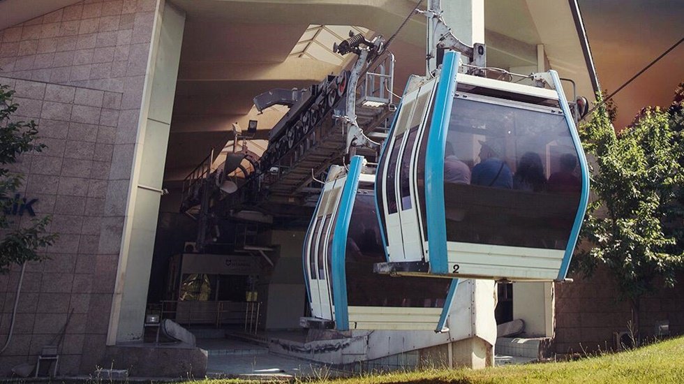 Teleferik seferleri geçici olarak durduruluyor