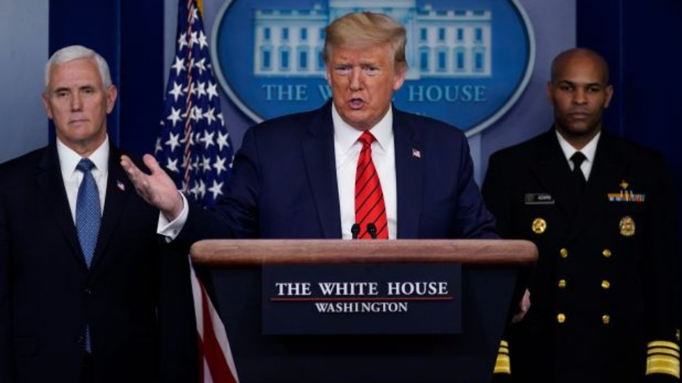 Trump: Belirtileriniz yoksa test yaptırmayın