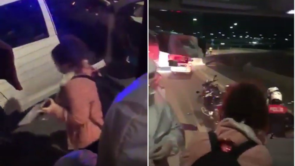 Yurtdışından gelen yolcunun polis tarafından karantina otob&uuml;s&uuml;nden alınmasına soruşturma