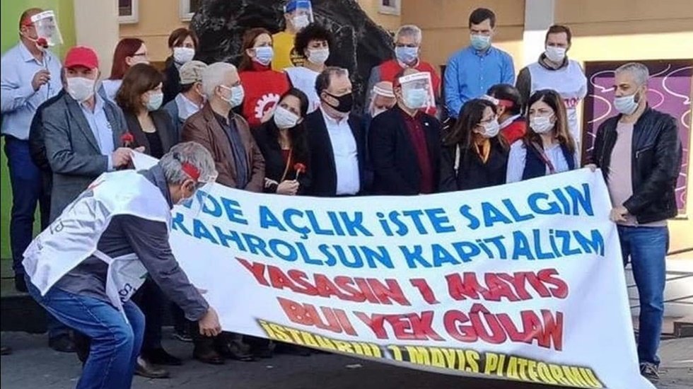 1 Mayıs 1977'de katledilenler Kazancı Yokuşu'nda anıldı
