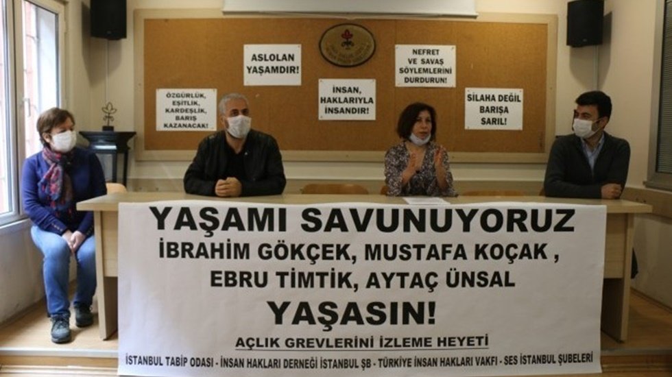 A&ccedil;lık Grevlerini İzleme Heyeti&rsquo;nden Ko&ccedil;ak tepkisi