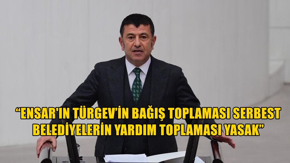 Ağbaba: &ldquo;D&uuml;nya, halkına el uzatırken T&uuml;rkiye, halkına el a&ccedil;ıyor&rdquo;