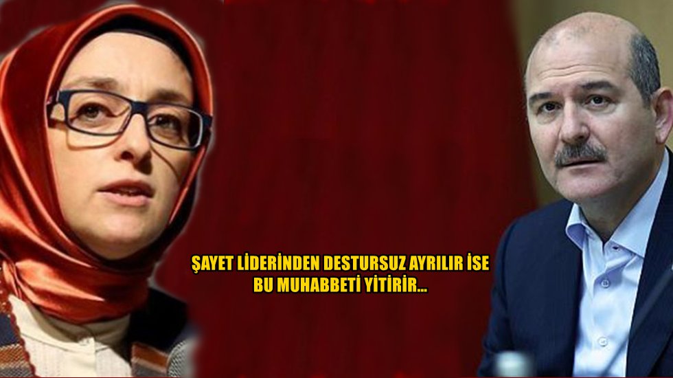 AKP Kadın Kolları Genel Başkanı&rsquo;ndan Soylu&rsquo;ya...