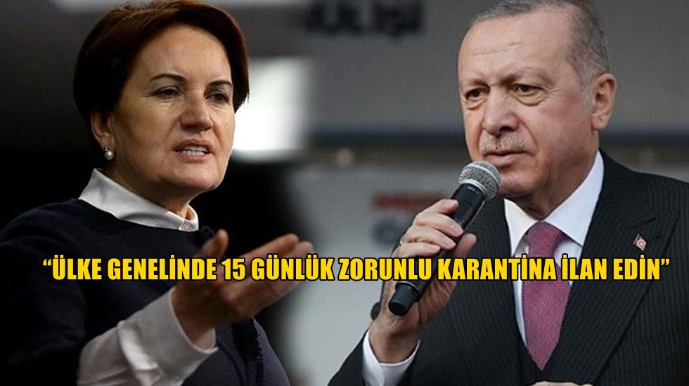Akşener&rsquo;den Erdoğan&rsquo;a &Ccedil;ağrı