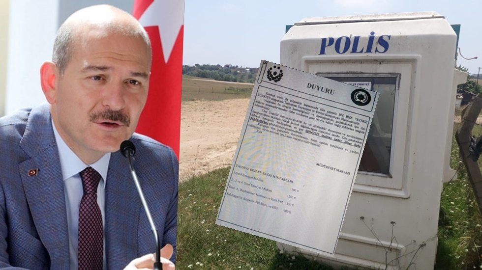 Bakan Soylu'dan 'polislere zorunlu bağış' iddialarına yanıt
