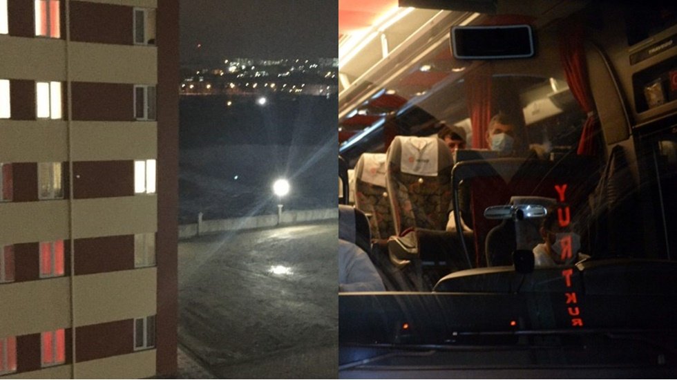 Cezayir'den getirilen T&uuml;rk iş&ccedil;iler Tokat'ta &ouml;ğrenci yurtlarına yerleştirildi