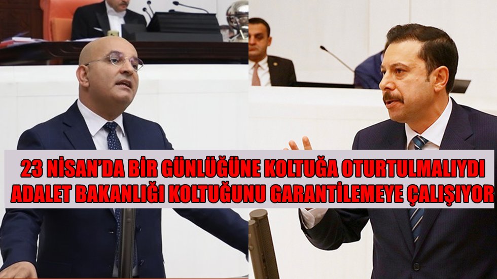 CHP&rsquo;li Polat&rsquo;tan AKP&rsquo;li Kaya&rsquo;ya yanıt: &ldquo;23 Nisan&rsquo;da bir g&uuml;nl&uuml;ğ&uuml;ne koltuğa oturmalıydı&rdquo;
