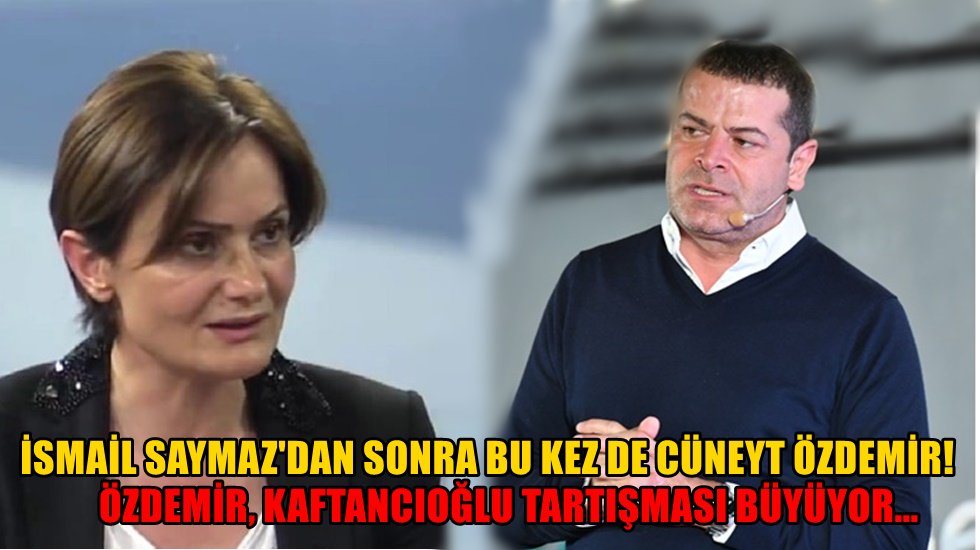 C&uuml;neyt &Ouml;zdemir&rsquo;den Kaftancıoğlu&rsquo;na: Y&uuml;z&uuml;me s&ouml;yleyin zırvalarınızı!