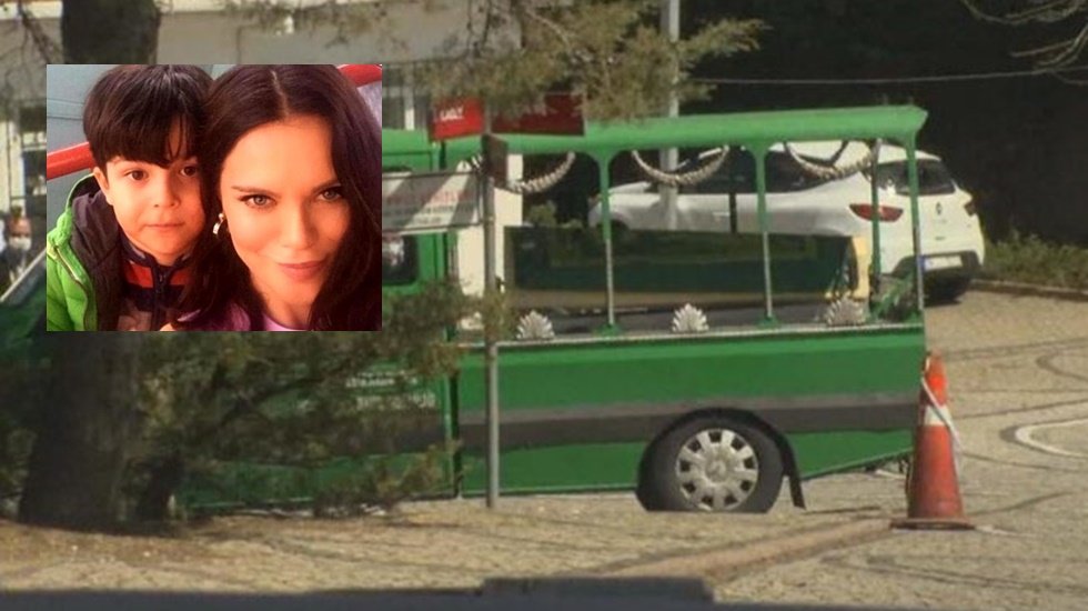 Ebru Şallı'nın oğlu 8 yaşındaki oğlu son yolculuğuna uğurlandı