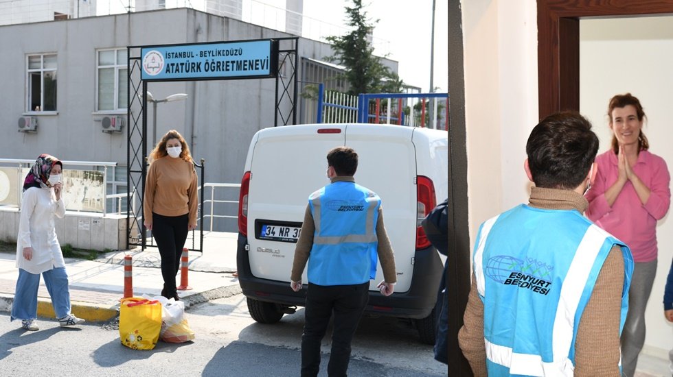 Esenyurt Belediyesi sağlık g&ouml;revlileriyle aileleri arasında k&ouml;pr&uuml; kurdu