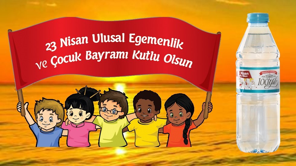 Hamidiye su &ccedil;ocukların yanında