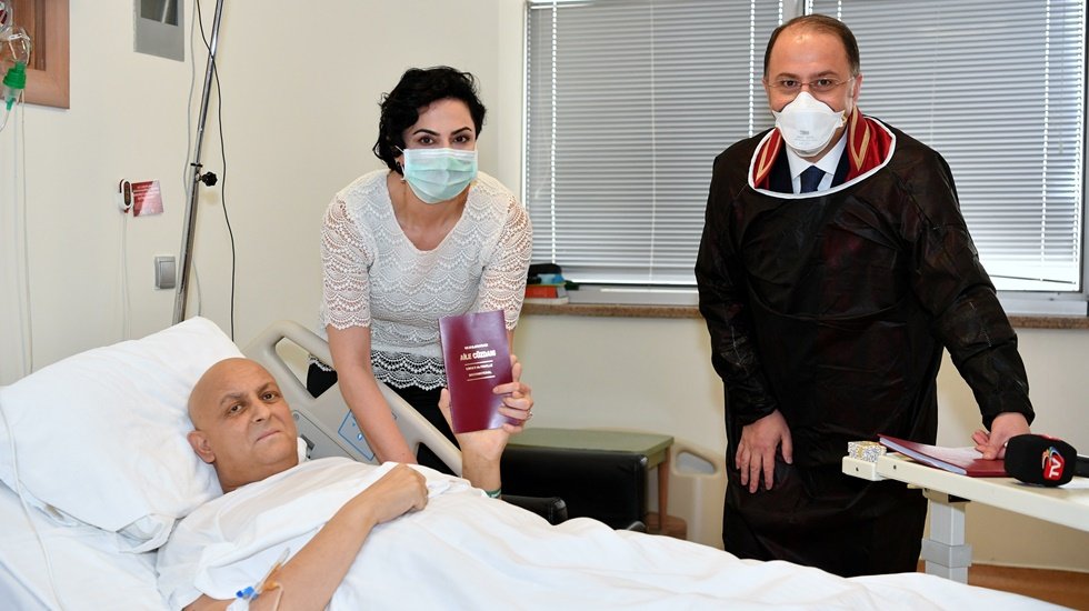 Hastanede evlenen Yavuz Uygur’dan acı haber