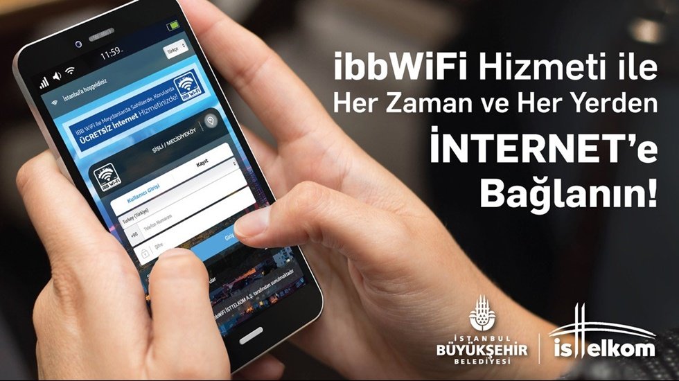 İBB WiFi abone sayısı 3,8 Milyona ulaştı