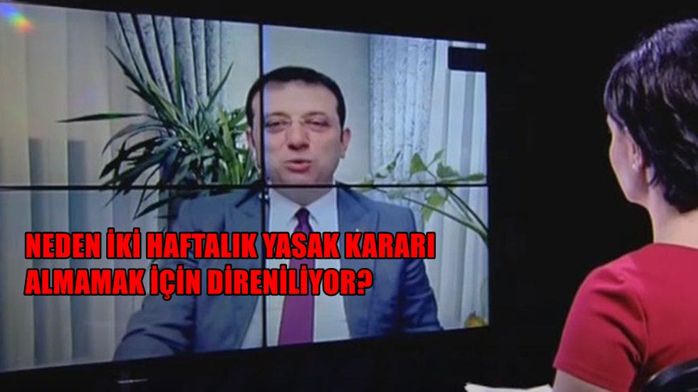 İmamoğlu&rsquo;ndan 'hafta sonu yasağı'na ilişkin a&ccedil;ıklama