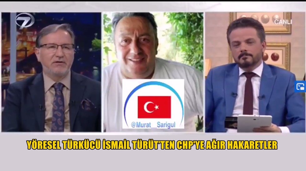 İsmail T&uuml;r&uuml;t'ten canlı yayında sahur programında CHP'ye ağır hakaretler