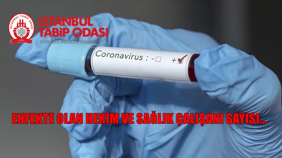 İstanbul Tabip Odası &ouml;zel hastanelerde enfekte olan sağlık&ccedil;ı sayısını a&ccedil;ıkladı