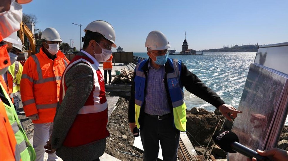 İstanbullu evde, İmamoğlu şantiye denetiminde