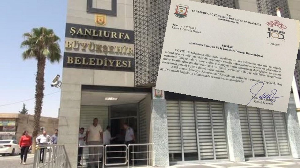 İşte belgesi: AKP'li belediye bug&uuml;n bağış istedi!