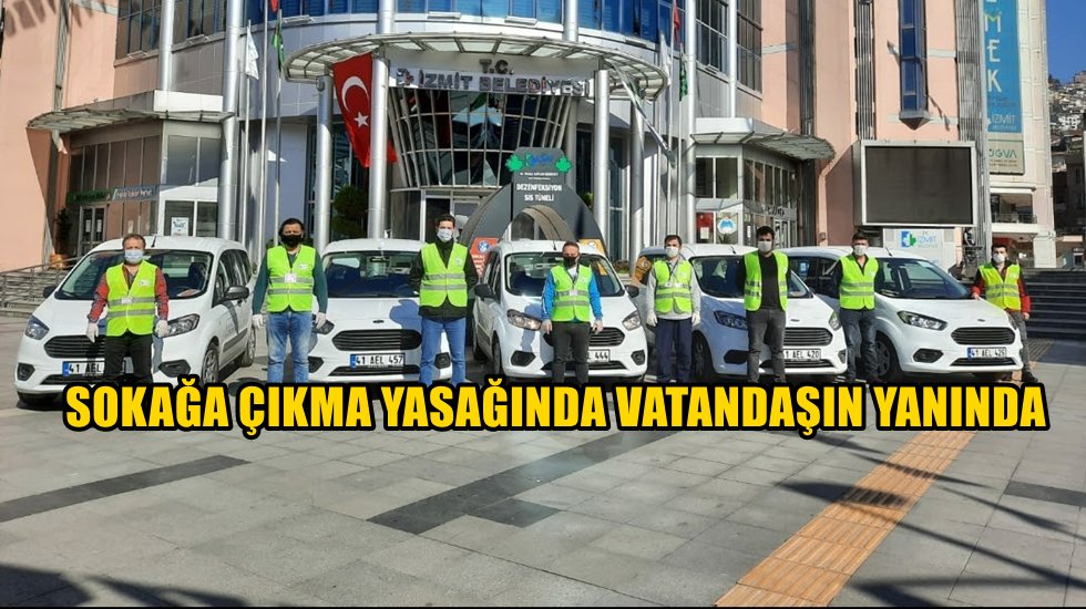 İzmit Belediyesi vatandaşların acil ihtiyacı karşılanıyor