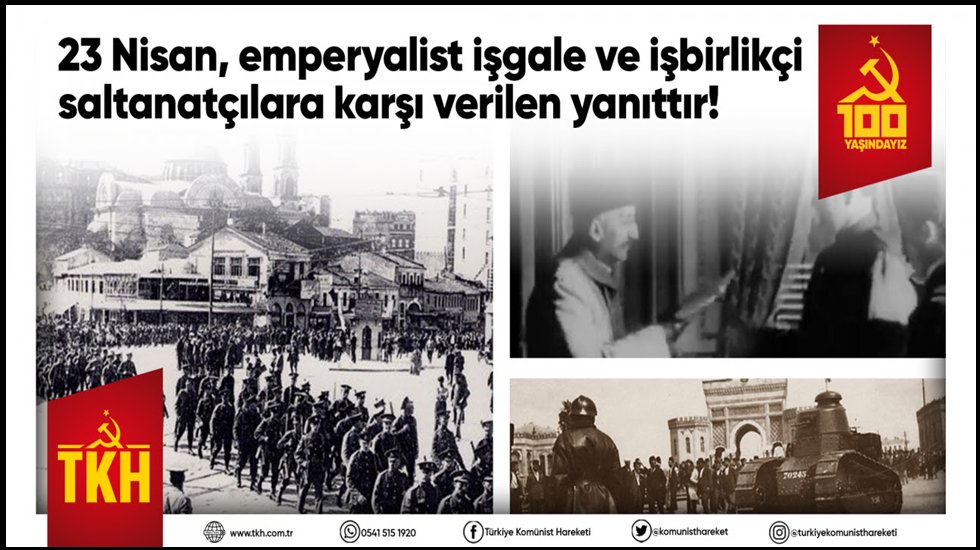 Kom&uuml;nistlerden 100.yıl a&ccedil;ıklaması