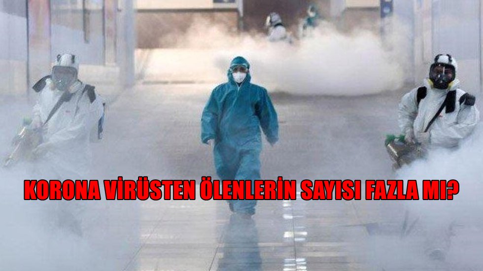 Korona vir&uuml;sten &ouml;lenlerin ger&ccedil;ek sayısı ne kadar?