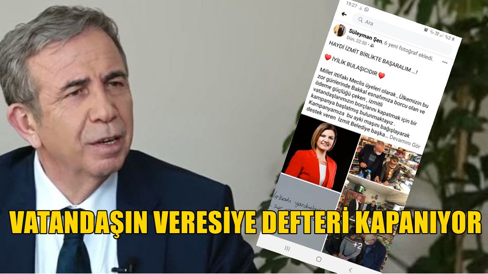 Mansur Yavaş başlattığı iyilik başkentten İzmit&rsquo;e bulaştı