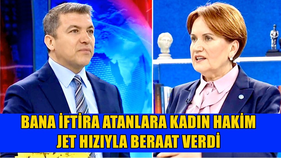 Meral Akşener canlı yayında &ouml;nemli a&ccedil;ıklamalar