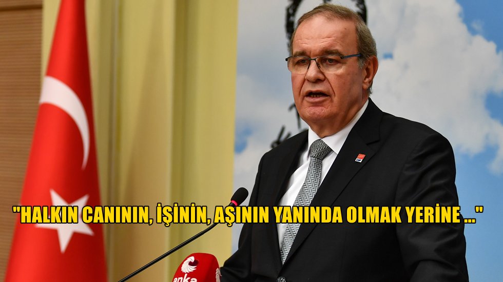 &Ouml;ztrak: &ldquo;Saray, salgında siyasi rant devşirmeye &ccedil;alışmaktadır&rdquo;