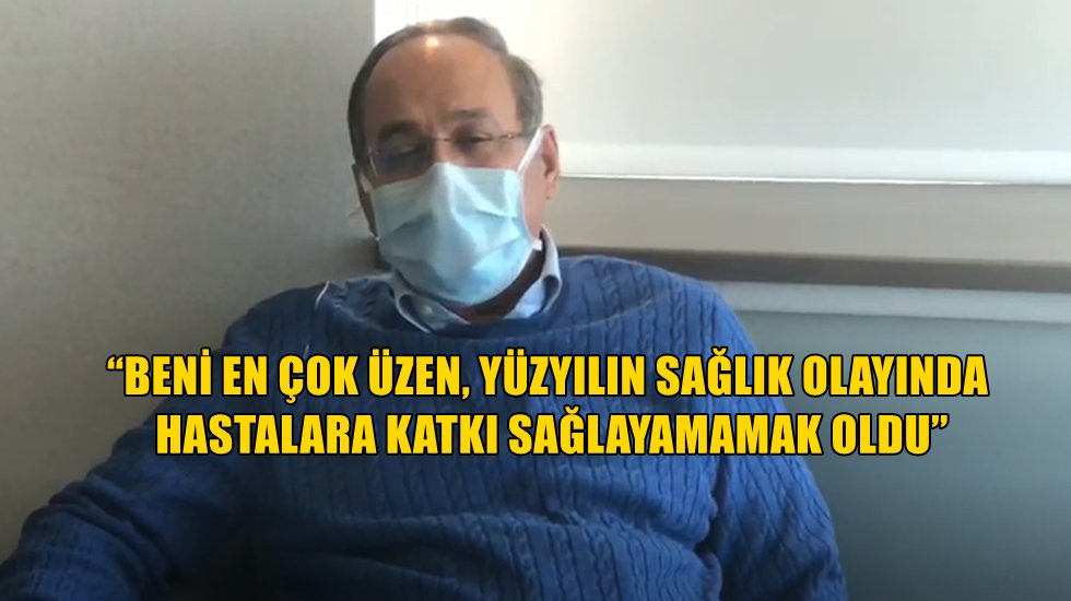 Prof. Dr. B&uuml;lent Tutluoğlu, korona g&uuml;nlerini anlatıyor