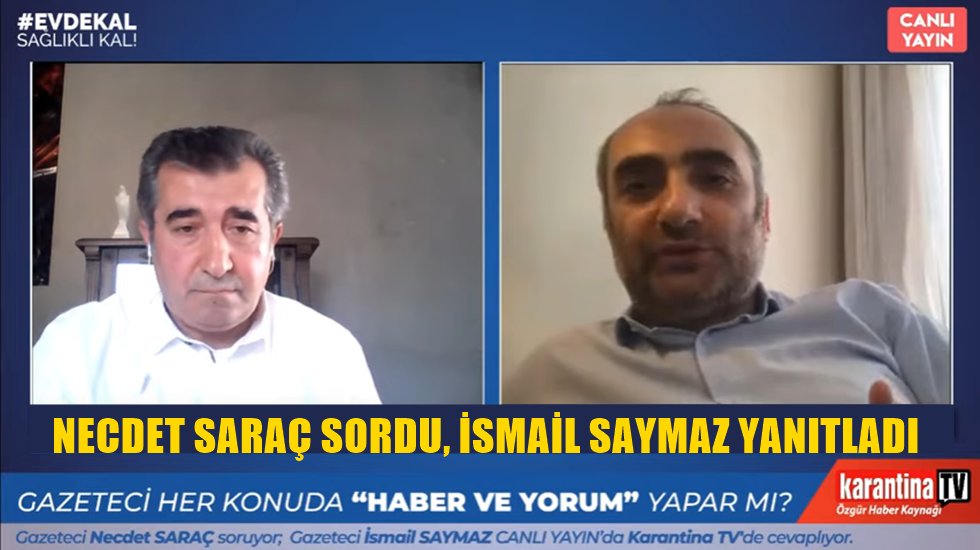 Saymaz: Medya&rsquo;nın korkudan kestiği yayını TRT&rsquo;den izledim!